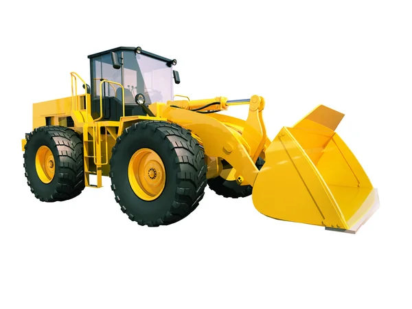 Front loader isolated — Stock Photo, Image