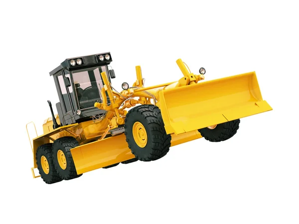 Modern grader isolated — Stock Photo, Image