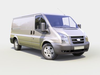 gri ticari teslimat van