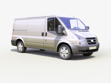 gri ticari teslimat van