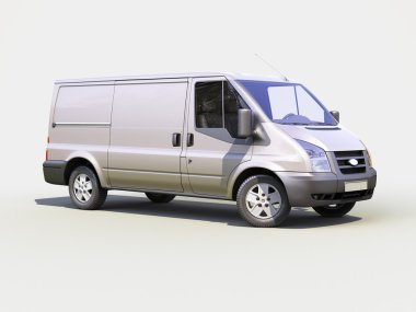 gri ticari teslimat van