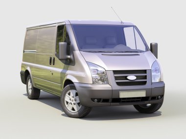 gri ticari teslimat van