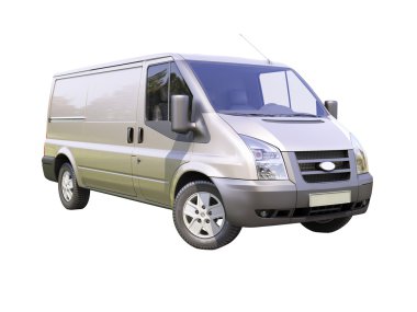 gri ticari teslimat van
