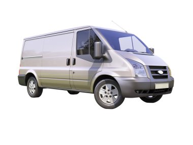 gri ticari teslimat van