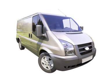 gri ticari teslimat van