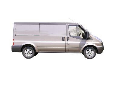 gri ticari teslimat van