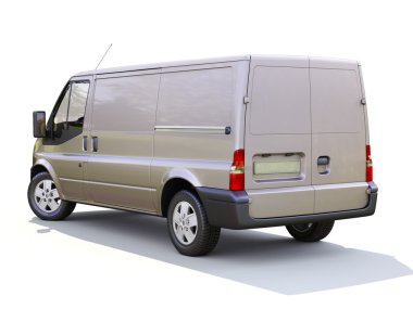 gri ticari teslimat van