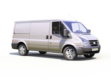 gri ticari teslimat van