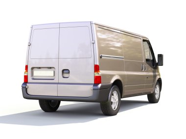 gri ticari teslimat van