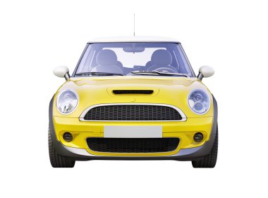 Modern kompakt şehir otomobili