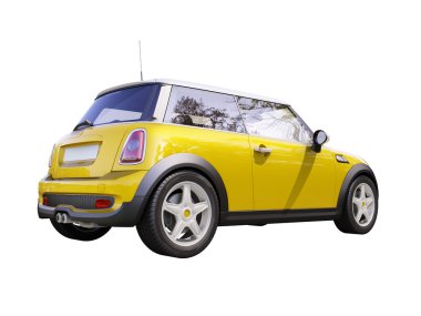 Modern kompakt şehir otomobili