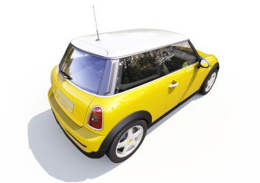 Modern kompakt şehir otomobili