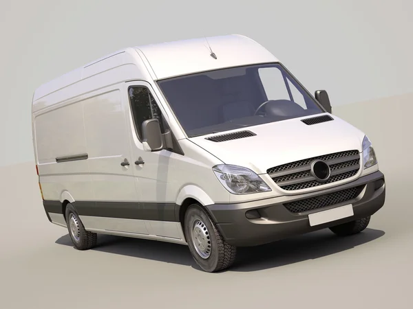 Commercial van — Stock Photo, Image