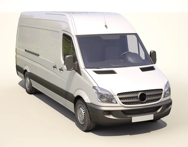 Commercial van — Stock Photo, Image