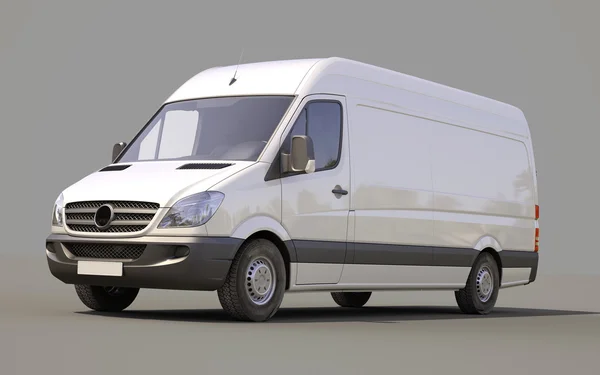 Commercial van — Stock Photo, Image