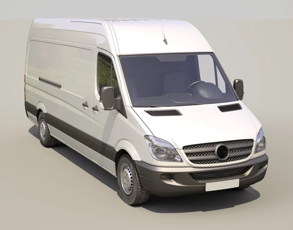 Commercial van — Stock Photo, Image