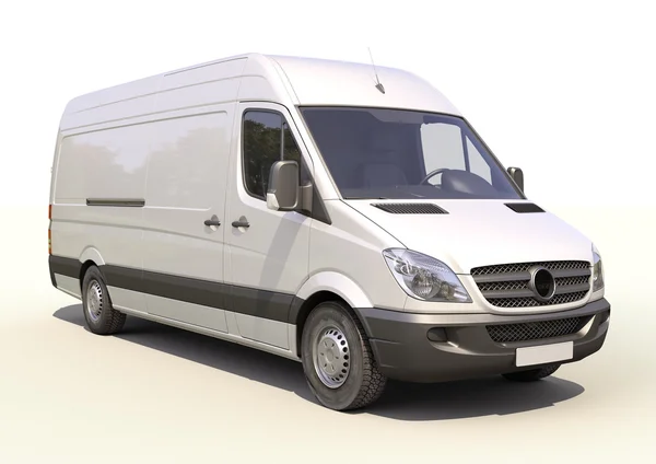 Commercial van — Stock Photo, Image