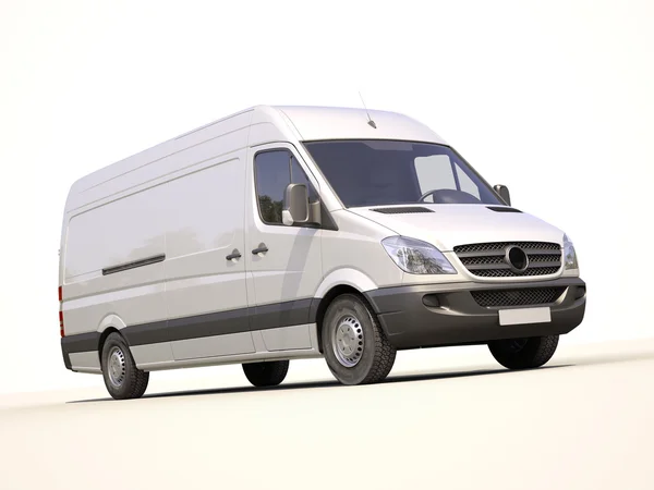 Commercial van — Stock Photo, Image