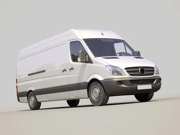 Commercial van — Stock Photo, Image