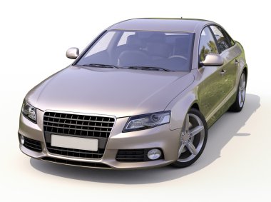 Modern lüks araba