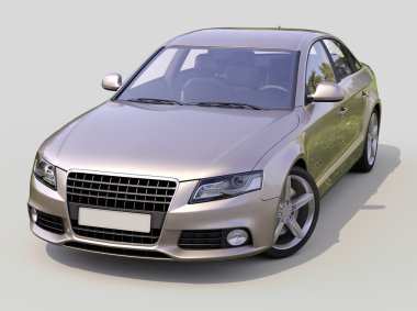Modern lüks araba