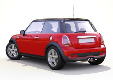 Modern kompakt araç