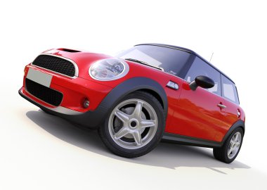 Modern kompakt araç