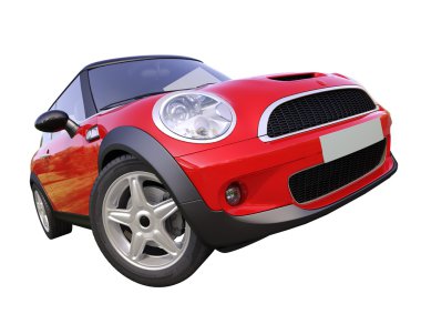 modern kompakt araç izole