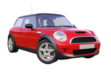 modern kompakt araç izole