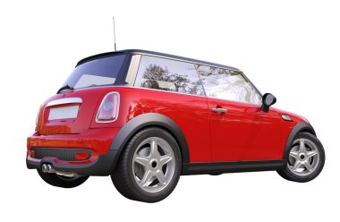 modern kompakt araç izole