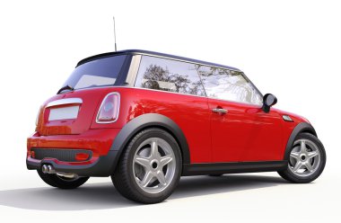 Modern kompakt araç