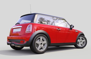 Modern kompakt araç