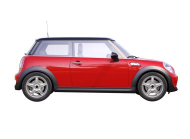 modern kompakt araç izole