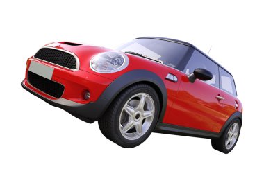 modern kompakt araç izole