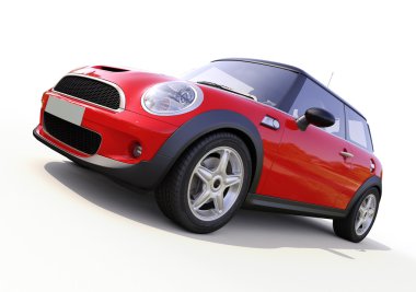 Modern kompakt araç