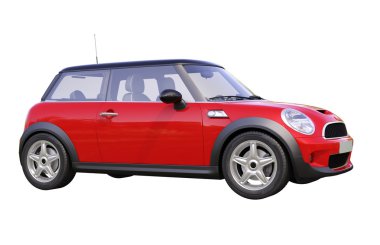 modern kompakt araç izole