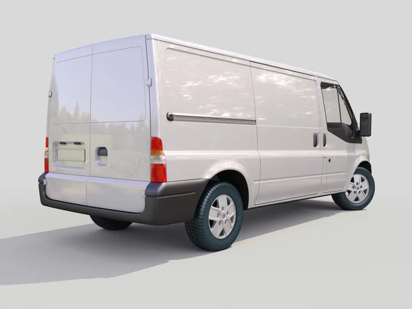 Commercial van — Stock Photo, Image