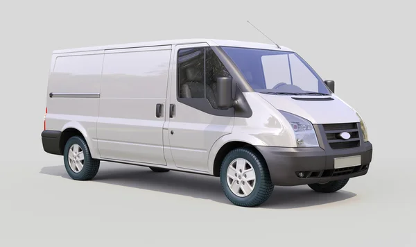 Commercial van — Stock Photo, Image