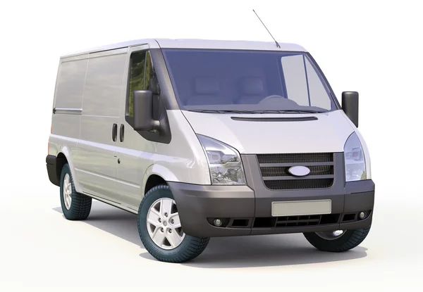 Commercial van — Stock Photo, Image