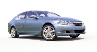 hafif bir arka plan üzerinde modern araç