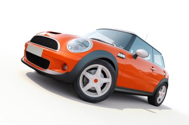 Modern kompakt araç