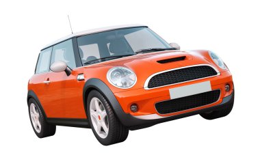 modern kompakt araç izole