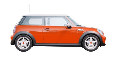 modern kompakt araç izole