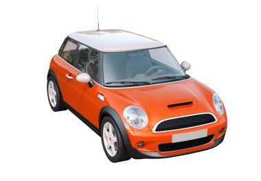 modern kompakt araç izole