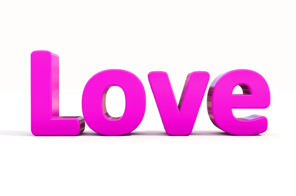 3d word love — Stock Photo, Image