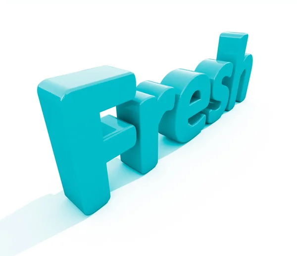 3d word fresh — Stock Photo, Image