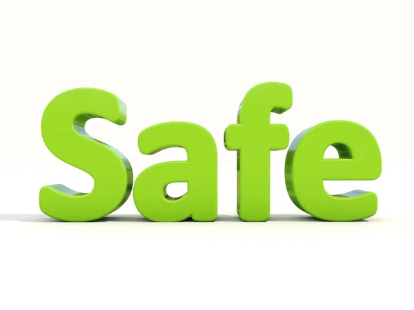 3d word safe — Stock Photo, Image