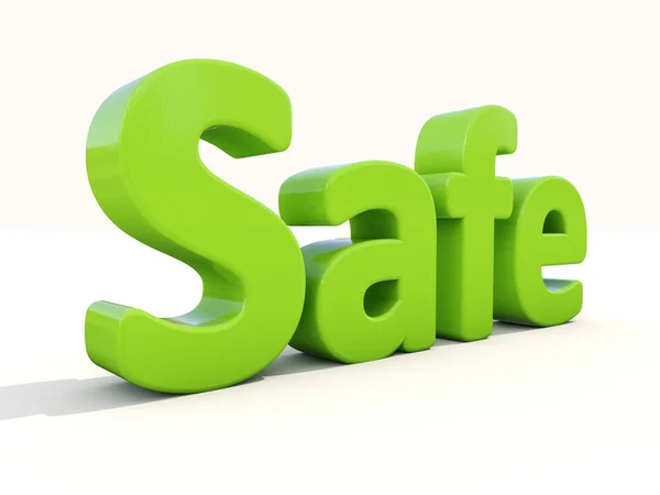 3d word safe — Stock Photo, Image