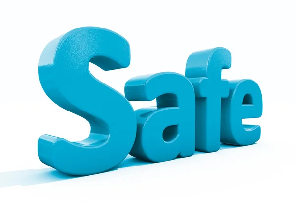 3d word safe — Stock Photo, Image