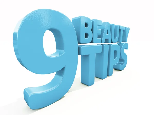 3d Beauty tips — Stock Photo, Image